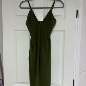 Army green dress